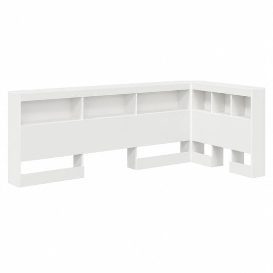 Lit, avec rangement, coloris blanc, pour la chambre
