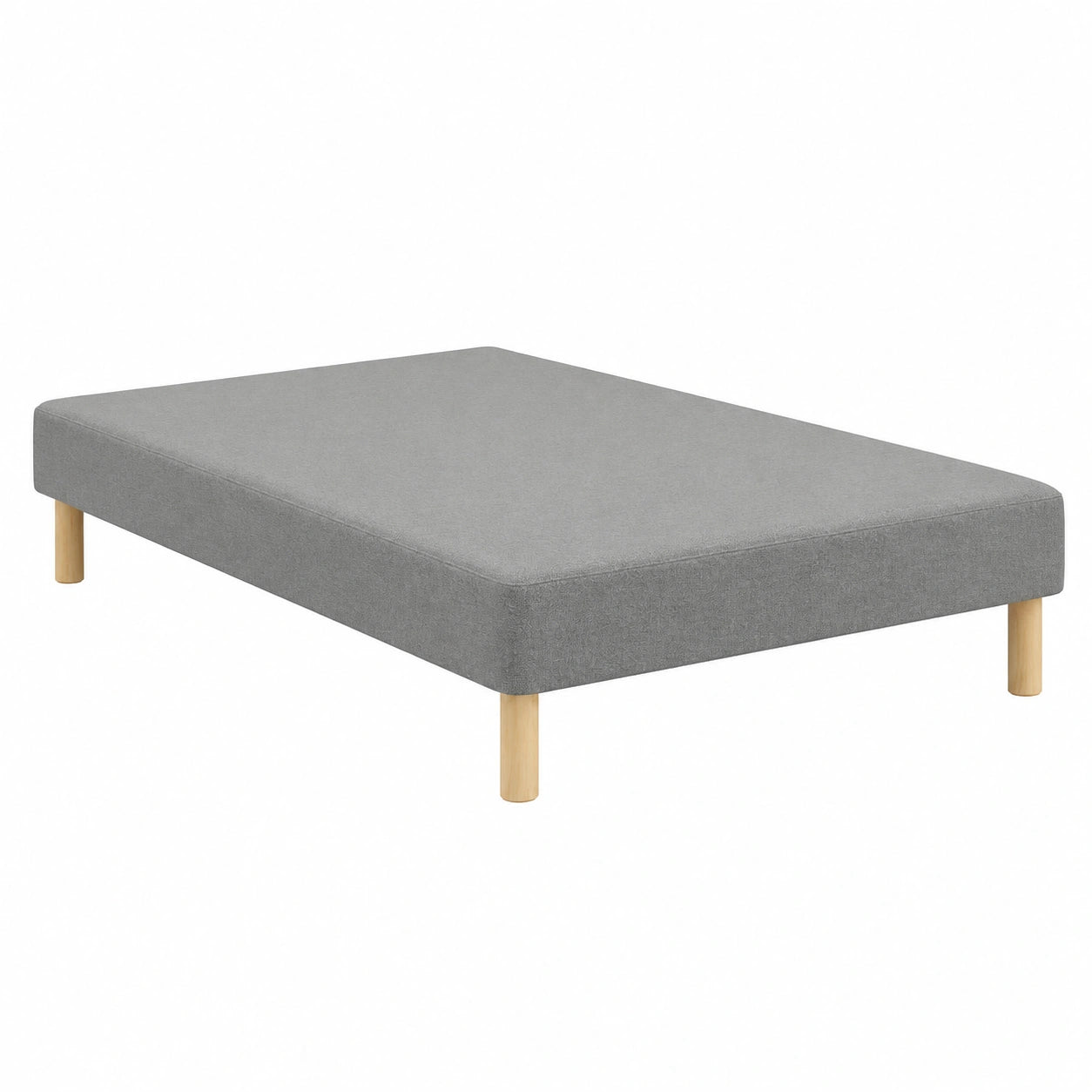 Tapis, avec sommier, 160 x 200 cm, coloris gris, pour les espaces intérieurs ou extérieurs