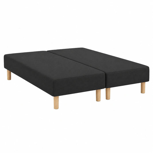 Tapis, avec sommier, coloris noir, pour les espaces intérieurs ou extérieurs